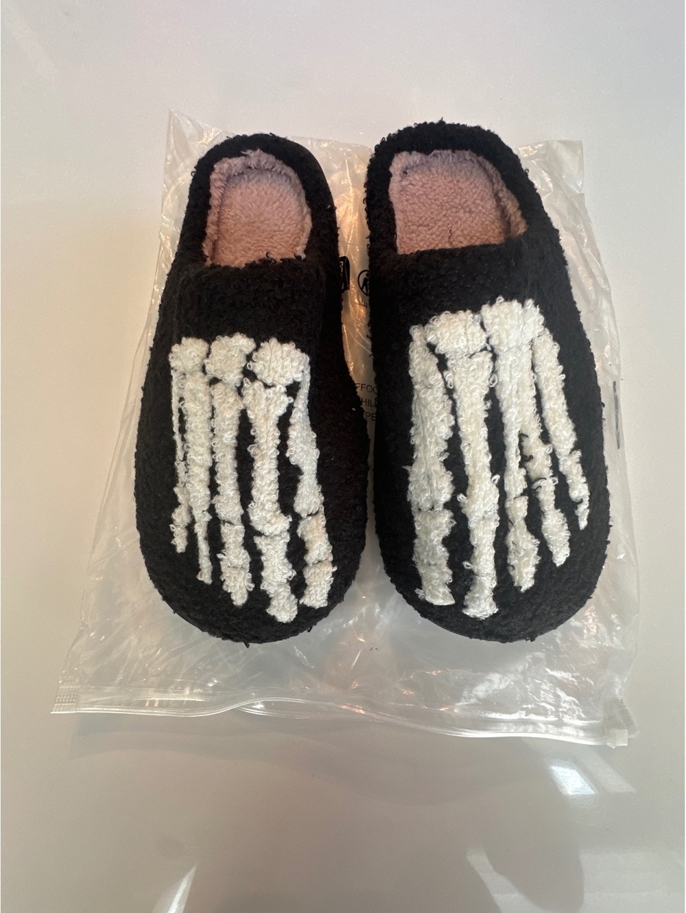Halloween - Skeleton - Slippers -  Mens/Womens Size EU 43-44 (M 10.5)